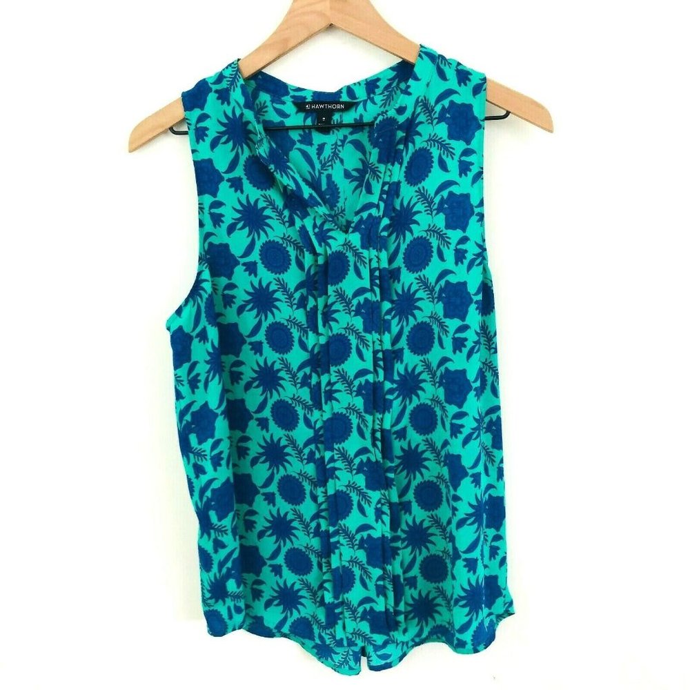 41 Hawthorn Floral Printed Sleeveless Top